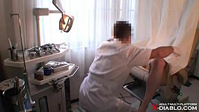 Hidden Cam Catches Japanese Doctor groping Patient's Tits in Hospital Exam.