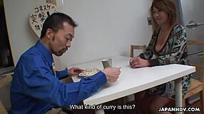 Japanese housewife miwa nishiki next door offers great oral satisfaction