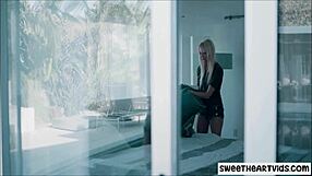 young assistant gets munched by her boss lady... oh god