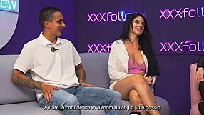 Colombian Milf Estella Osorio Dominates Shy Guy Hard