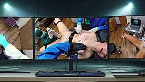 Dr Tampa Humiliates Rebel Wyatt in Tampa University Pierced Pussy Exam