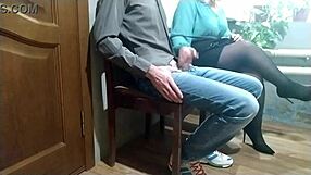 a stranger in heels sneaks a handjob on me in public waiting room call anytime