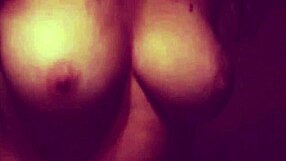 my wife's natural tits and ass grind my cock