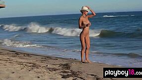 Craving busty Aussie Lisa Seiffert's outdoor body tease?