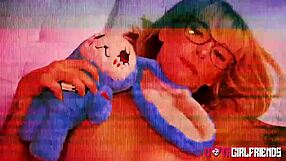 Blonde Goth Katee V Teases Monster Cock Before Rough Cowgirl Doggystyle Squirting Sex!