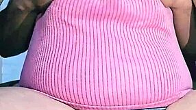 Juicy Indian Wife's Hairy Pussy Dripping with Big Saggy Tits Bouncing