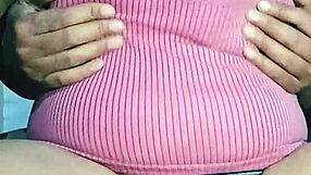 Juicy Indian Wife's Hairy Pussy Dripping with Big Saggy Tits Bouncing