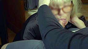 caring stepmom rides stepson's cock pov for juicy creampie and swallow in taboo episode