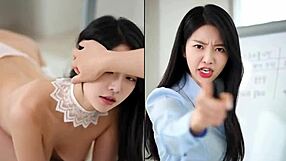 Ai Generated Korean Webcam Solo Failgrace Shows SFW Vs NSFW Versions