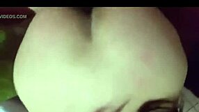 Chilean amateur fucks the pussies with cucumber and gets her ass fucked very hard