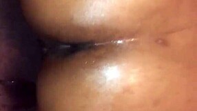 Two amateur gay men introduction to barebacking and big black cock