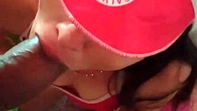 Magra cumshot: Slim girl sucked cock gives a cumshot and then twerks on it in HD